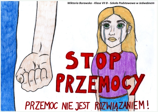 Powiatowy Konkurs Plastyczny pod hasłem „STOP PRZEMOCY”