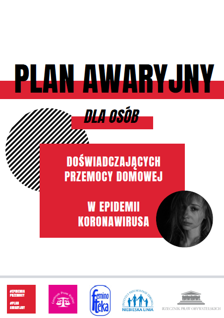 Osobisty plan awaryjny dla osób doświadczających przemocy domowej w czasie epidemii koronawirusa