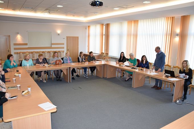 Szkolenie kadr pomocy społecznej z terenu Powiatu Łomżyńskiego