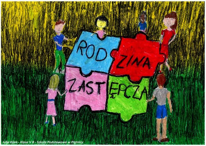 Powiatowy Konkurs Plastyczny na Plakat Promujący Rodzicielstwo Zastępcze